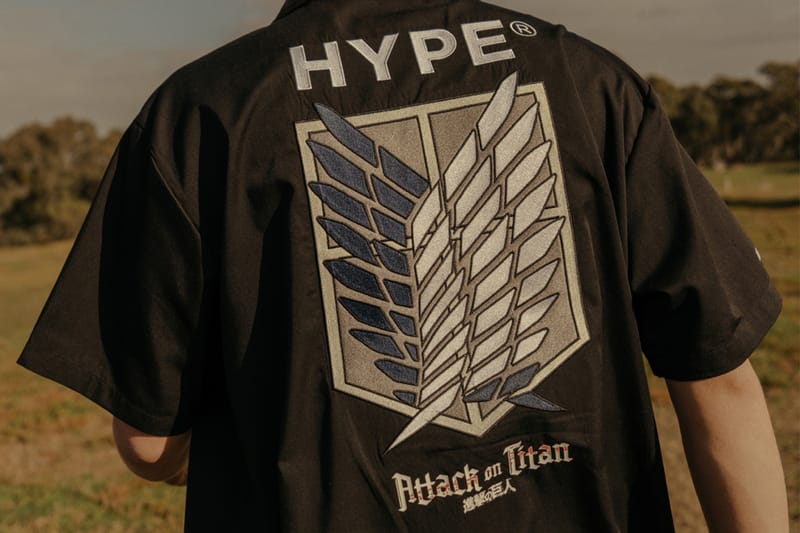 HYPE and 'Attack on Titan' Join Forces for a Bold Streetwear Collab Drop
