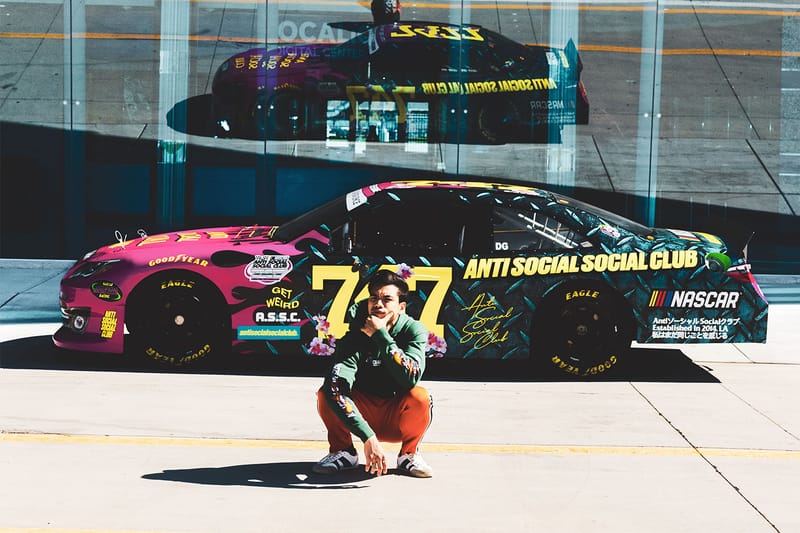 NASCAR Teams Up With Anti Social Social Club for an Exclusive Apparel Collection