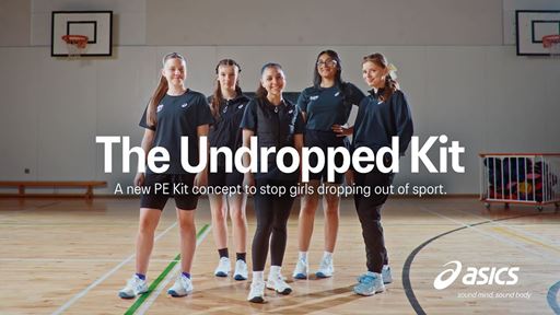 UK PE Kit reimagined to keep girls playing sport