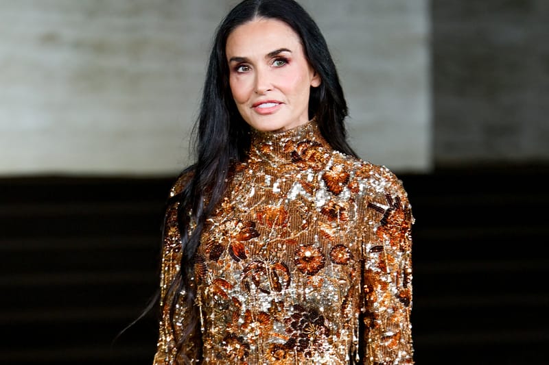 Demi Moore Shines at Milan Fashion Week, Starring in Spike Jonez and Halina Reijn's Gucci Short Film 'The Tiger'
