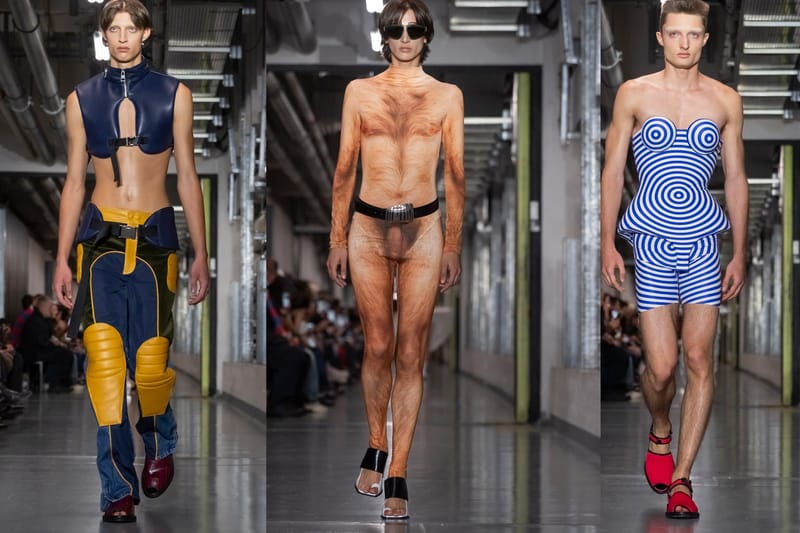 Duran Lantink Debut Jean Paul Gaultier SS26 Collection Bares It All