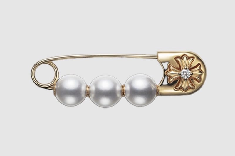 Chrome Hearts and Mikimoto Tease Closer Look at the Collaborative Gold Pearl Jewelry Collection