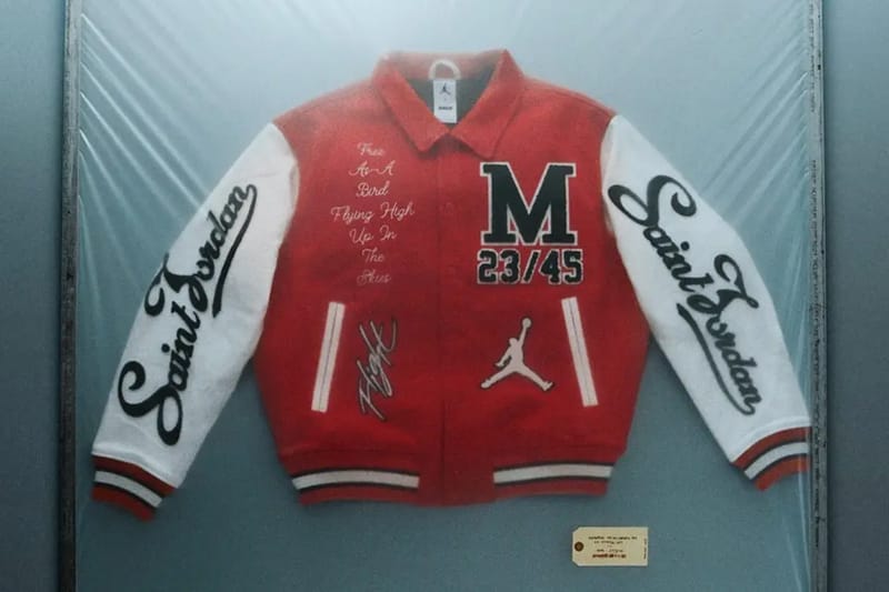 A $1,000 USD Varsity Jacket Leads the Charge in the Upcoming ©SAINT Mxxxxxx x Jordan Brand Collab