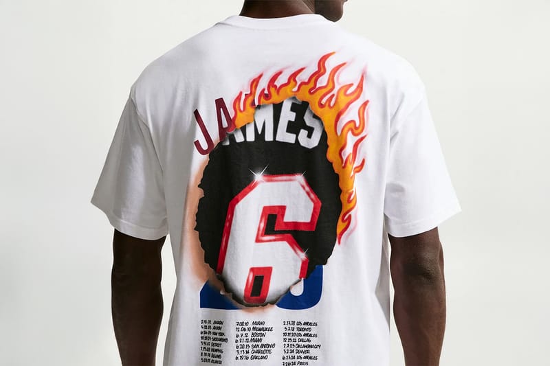 Nike Honors LeBron James’ 41st Birthday With New Graphic T-Shirt Collection