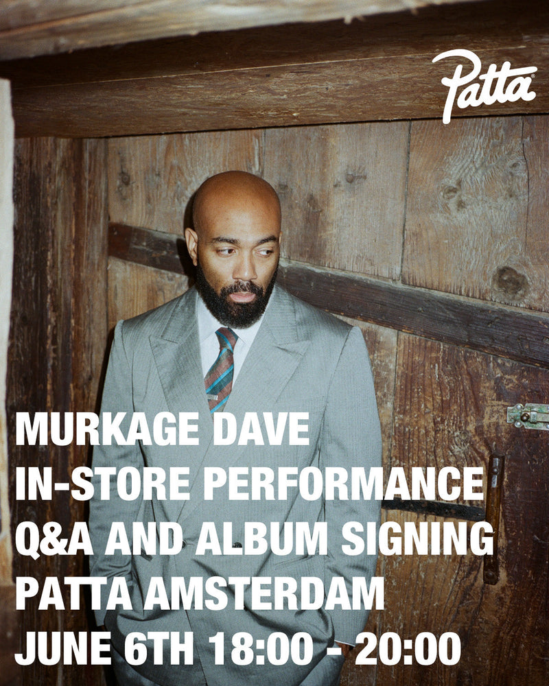 Murkage Dave in-store performance at Patta Amsterdam