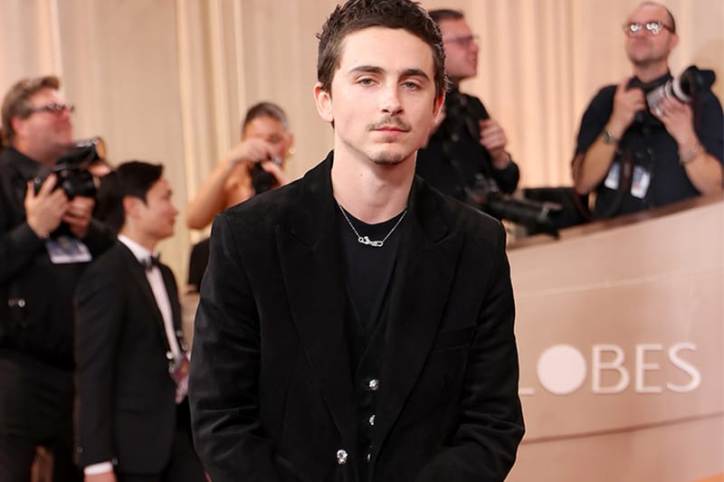 Timothée Chalamet Solidifies His Affinity for Chrome Hearts at the 83rd Golden Globe Awards