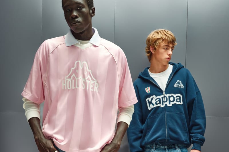 Hollister x Kappa's Soccer Collection Spotlights Vintage Pitch Specs